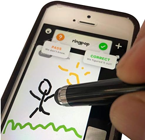 ELO 15.6 אינץ 'מגע TouchPro® מודול תצוגה עט חרט, Boxwave® [Stylus קיבולי כדורים] מיני חרט עט עם לולאת מפתחות
